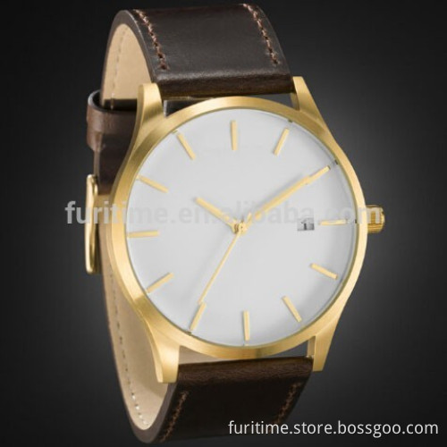 Stainless Steel Band Quartz Analog New Classic Mens Sport Wrist Watch